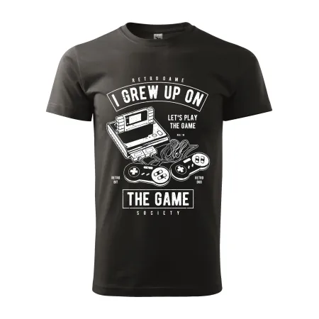 Pánské tričko Grew Up On The Game