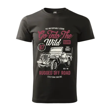 Pánské tričko Go Into The Wild