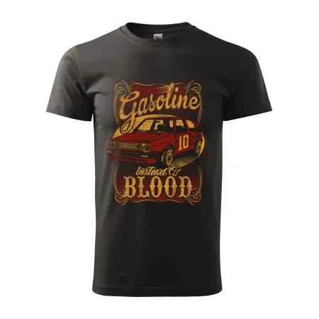 Pánské tričko Gasoline Instead Blood