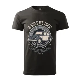 Pánské tričko In Bugs We Trust