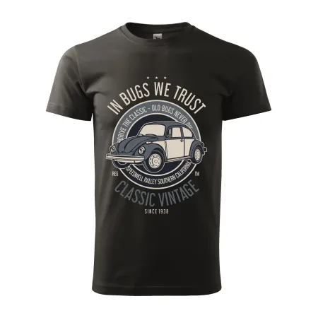 Pánské tričko In Bugs We Trust