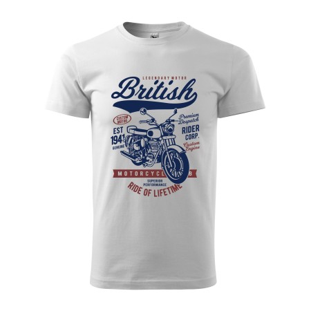 Pánské tričko British Motorcycle