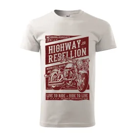Pánské tričko Highway rebelion