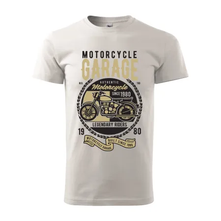 Pánské tričko Motorcycle garage classic
