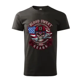 Pánské tričko Blood sweet and gears