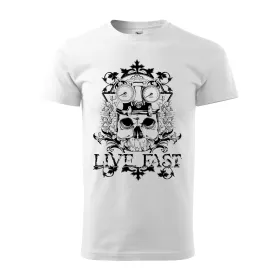 Pánské tričko Live fast