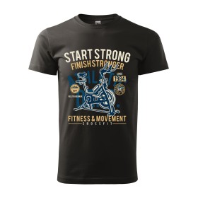 Pánské tričko Start strong