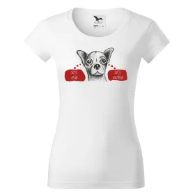 Dámské tričko Čivava 50%