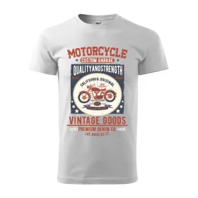 Pánské tričko Motorcycle custom garage