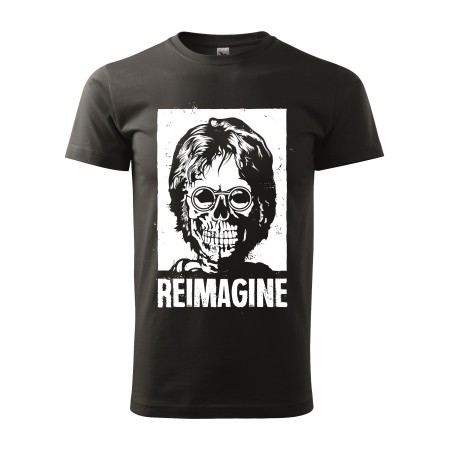 Pánské tričko s lebkou Reimagine