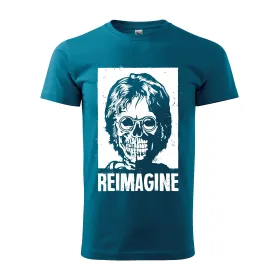 Pánské tričko s lebkou Reimagine
