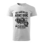Pánské tričko Army ride motorcycle