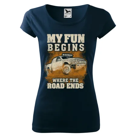 Dámské tričko Offroad Begins