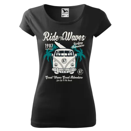 Dámské tričko Ride The Waves