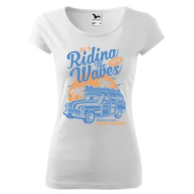 Dámské tričko Riding The Waves
