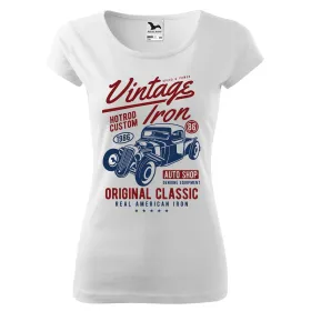 Dámské tričko Vintage Iron