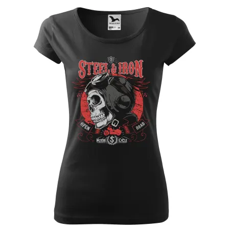 Dámské tričko Steel and iron