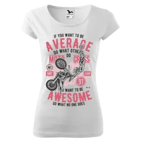 Dámské tričko Awesome motocross