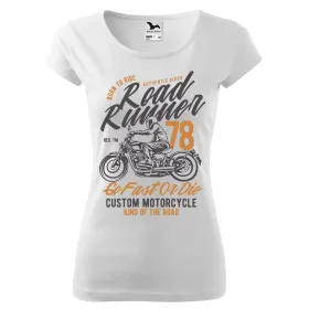 Dámské tričko Road Runner Motorcycle