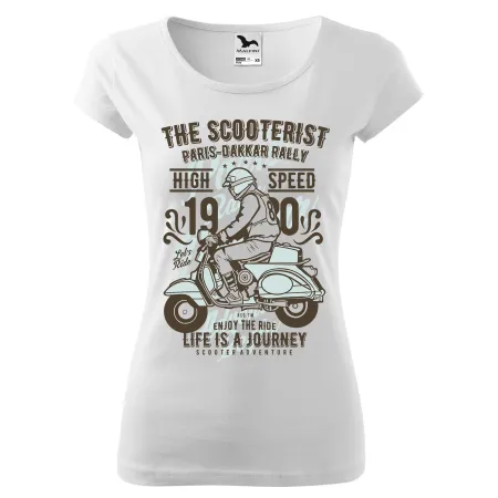 Dámské tričko Scooterist 1980