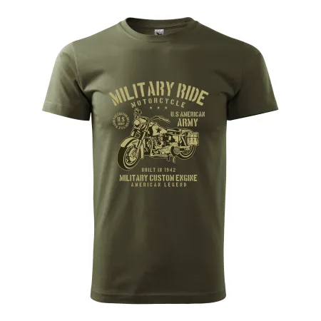 Pánské tričko Military Ride