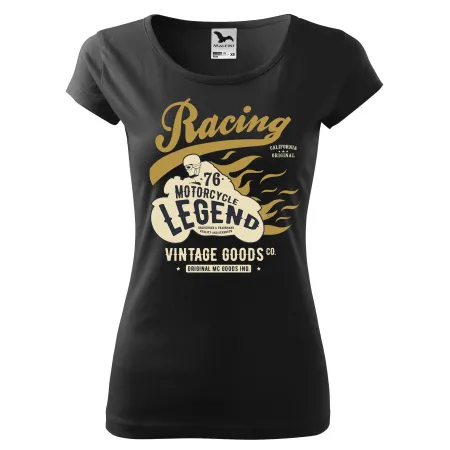 Dámské tričko Racing motorcycle legend