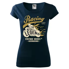 Dámské tričko Racing motorcycle legend