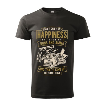 Pánské tričko Money Cant Buy Happiness