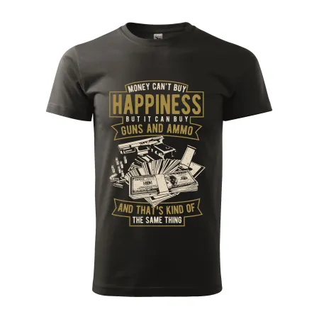 Pánské tričko Money Cant Buy Happiness