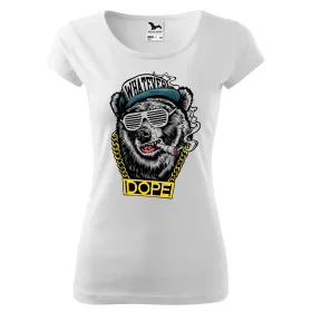 Dámské tričko HipHop bear