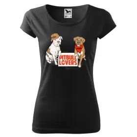 Dámské tričko Pit Bull rescue