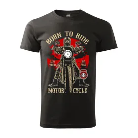 Pánské motorkářské tričko Born to ride