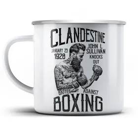 Plechový hrnek Knock out