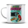 Plechový hrnek Retro gamer