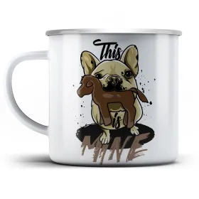 Plechový hrnek This is mine
