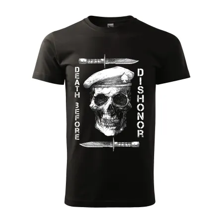 Pánské tričko s lebkou Skull army 2