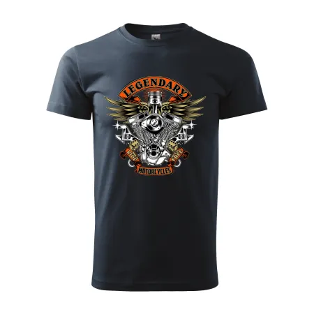 Pánské motorkářské tričko Legendary motorcycles