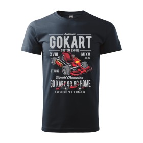 Pánské tričko s motokárou Go Cart