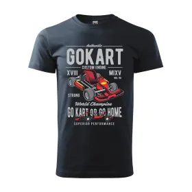 Pánské tričko s motokárou Go Cart