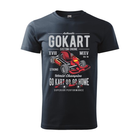 Pánské tričko s motokárou Go Cart