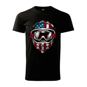 Pánské motorkářské tričko American Helmet