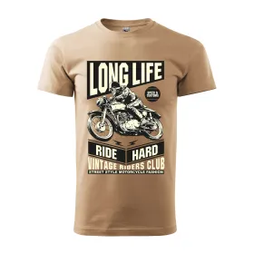 Pánské motorkářské tričko Long life
