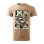 Pánské motorkářské tričko Long life