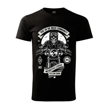 Pánské motorkářské tričko Ride or die club