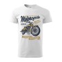 Pánské motorkářské tričko Retro power motorcycle