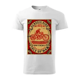 Pánské motorkářské tričko Isle of Man