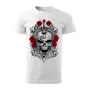 Pánské tričko s lebkou Rebelion skull