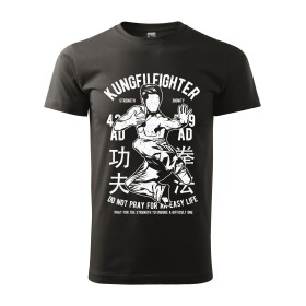 Pánské tričko Kung fu fighter