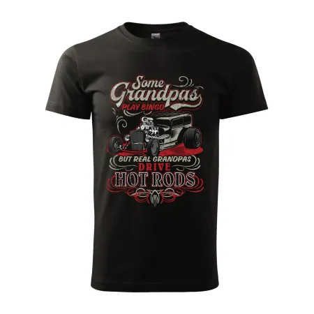 Pánské tričko Hot Rods Grandpa