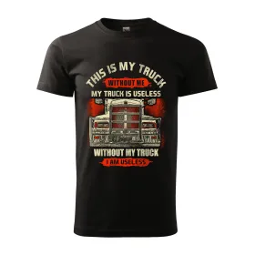 Pánské tričko pro kamioňáky This is my truck